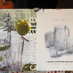 Pitcher And Glasses Set