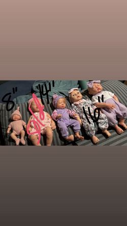 Silicone new born baby’s