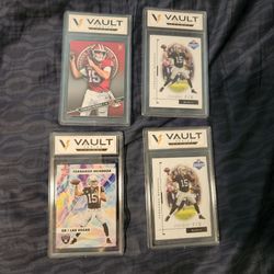 Fernando Mendoza Slab LOT of 4 Vault Promo cards Las Vegas Raiders #1 overall pick! Only $25 each. Selling at MY cost. Only one's I have too. 🏈