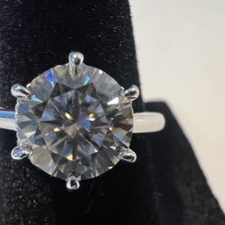 ✨ 3 Carat Moissanite Diamond Ring ✨