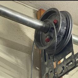 New Iron Cables, And New , GarageDoor