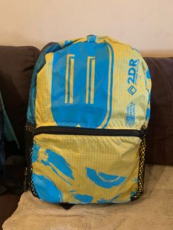 Unique, One of a Kind CABRINHA Hand Made Lightweight Durable Backpack - Made from KiteSurfing Kites