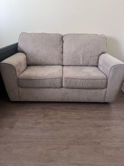 Beige Couch & Love seat