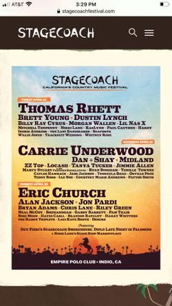 Camping wristbands for stage coach