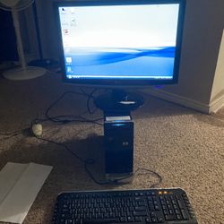 Computer with keyboard everything