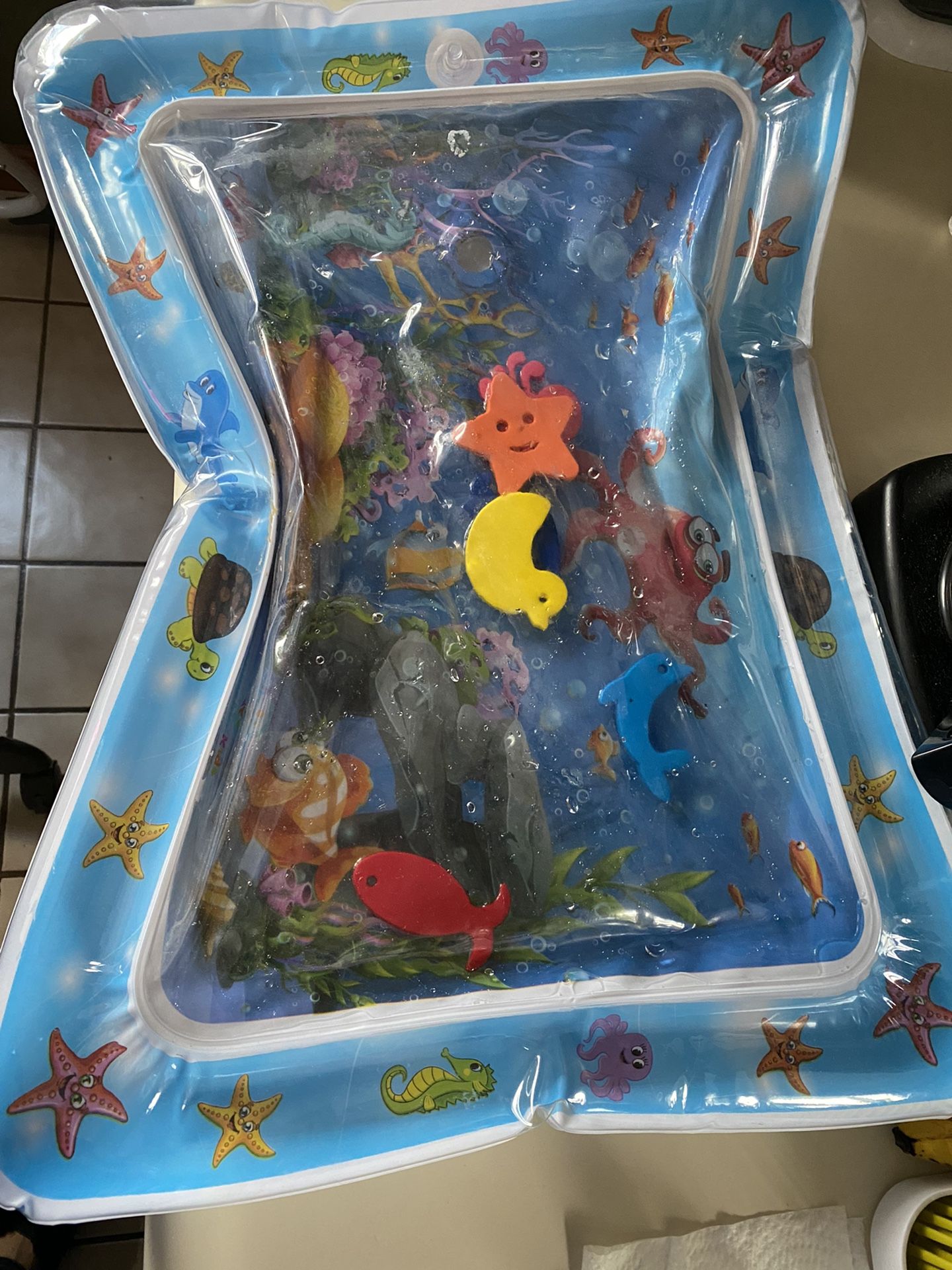 Tummy Time Inflatable Water Mat For Infant And Toddlers