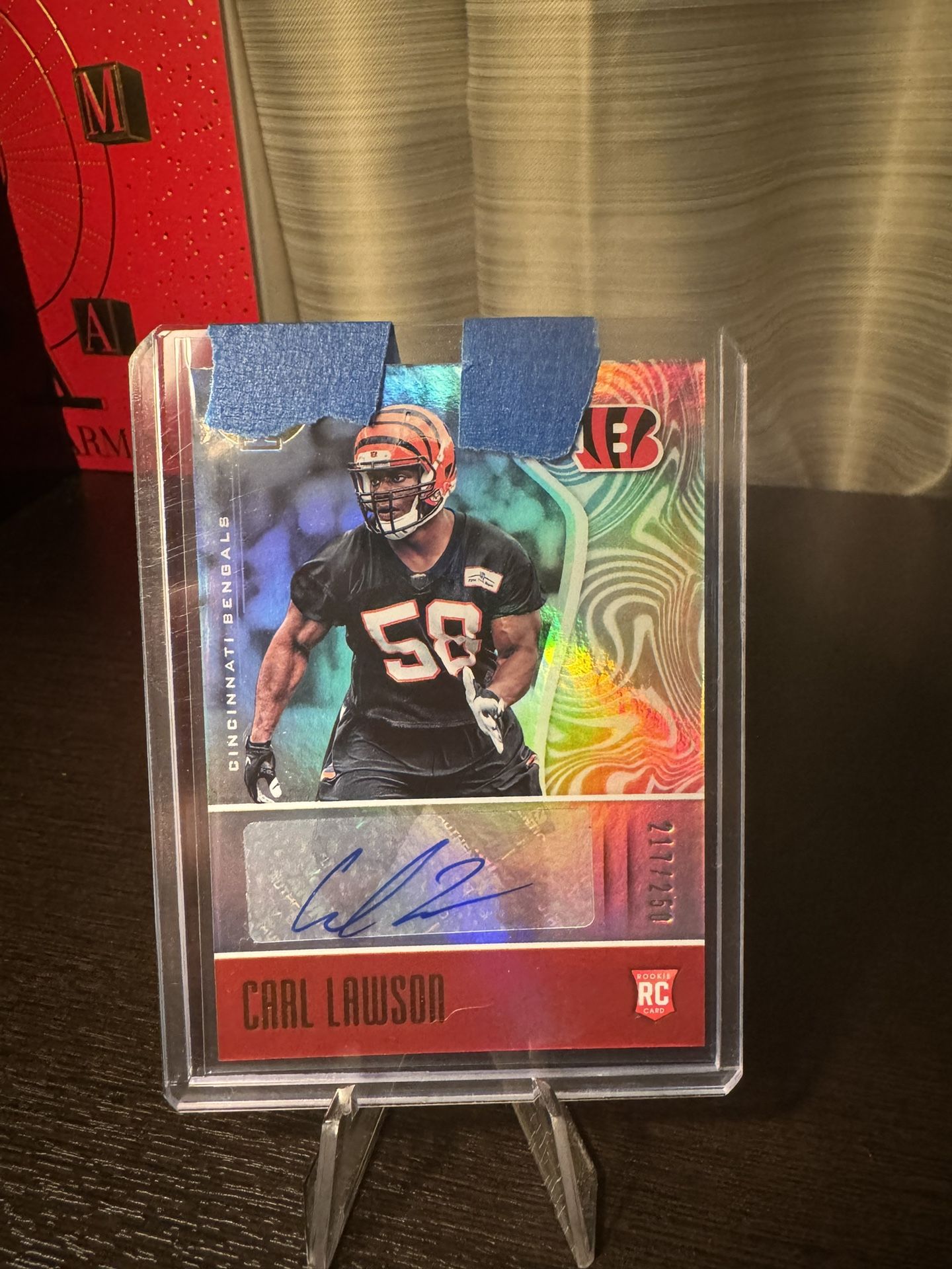 Carl Lawson Rookie Auto /250