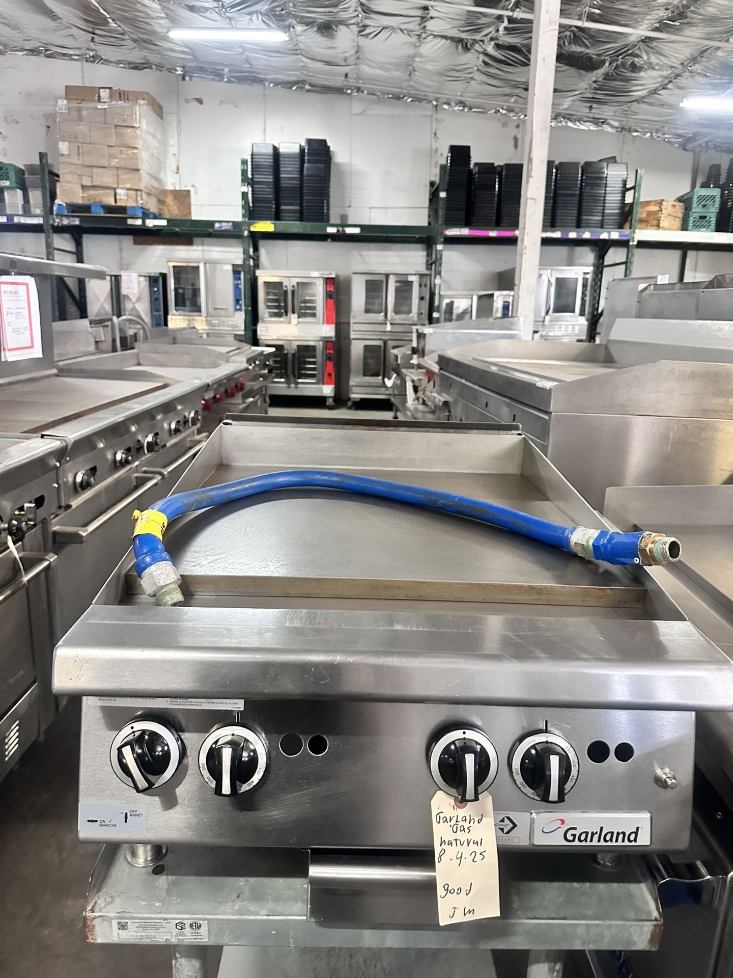 Garland 24” Griddle Natural Gas