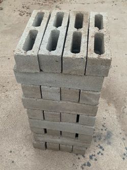 cinder blocks concrete