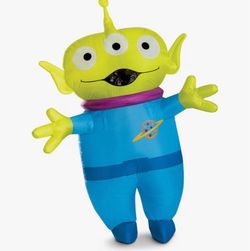 Disguise Unisex Alien Inflatable Adult Costume
