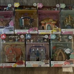 Disney Animators Toys - Jasmine/Moana Motunui Island/Frozen Arendelle/Little Mermaid Ariel/Sleeping Beauty Aurora/Rapunzel/Beauty and the Beast Belle