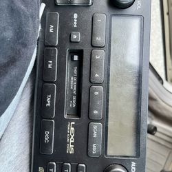 Factory radio head unit  Lexus GS