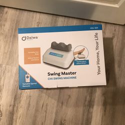 Swing Master Daiwa Felicity Chi Machine Passive Aerobic Exerciser New In Box