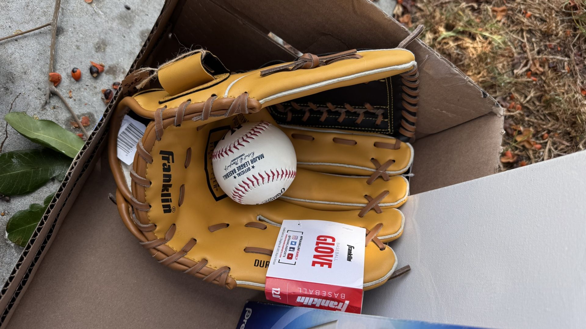 Baseball Glove Never Used With A Baseball Ball