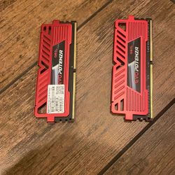 16GB (2x8GB) DDR4 RAM 2666MHz GeIL EVO Potenza (Red)