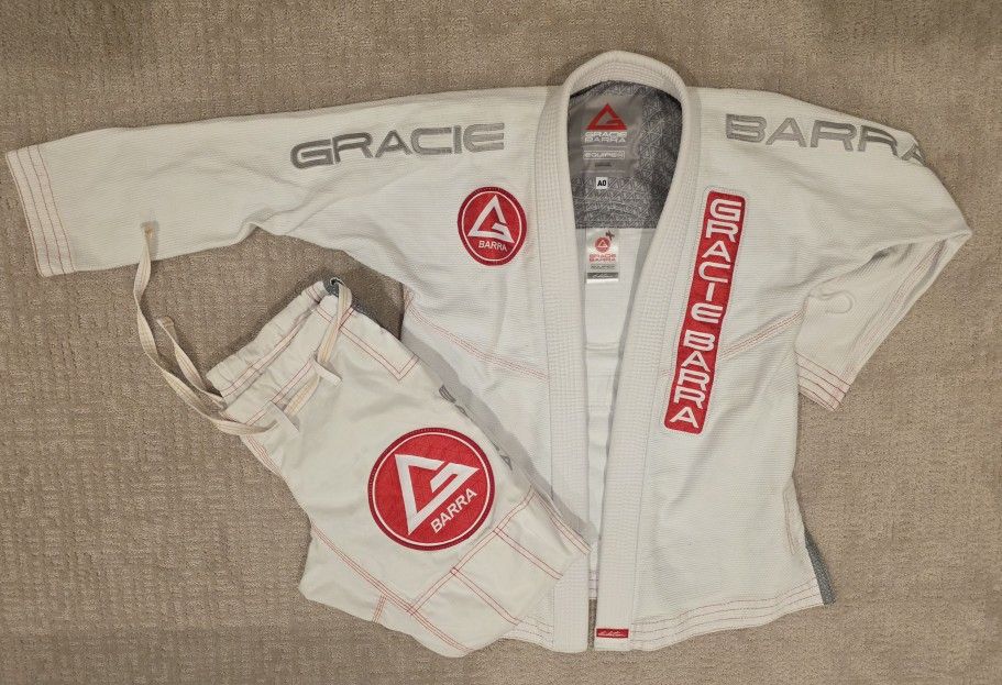 Gracie Barra Gi White A0