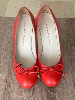 Marc by Marc Jacobs Red High heels Size (37) So beautiful shoes the shoes has some water stains