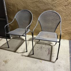 Vintage Iron Chairs 2