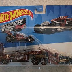 Hot Wheels Super Rigs Rat Rig Die Cast Vehicle Set
