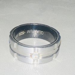 Quantium Sapphire - tungsten Men Ring Size 11