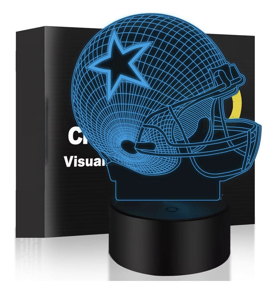 3D Illusion Night Light Desk Lamp, 7 Colors