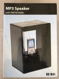 Portable Speaker Radio, Brand New