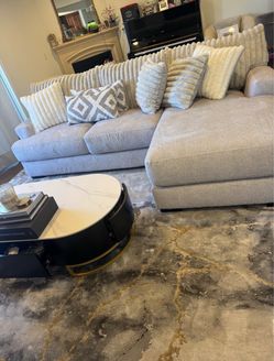 Light Gray modern Sectional Sofa