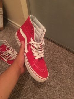 Red/white vans