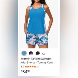 Women Sporty Set with Shorts Size S