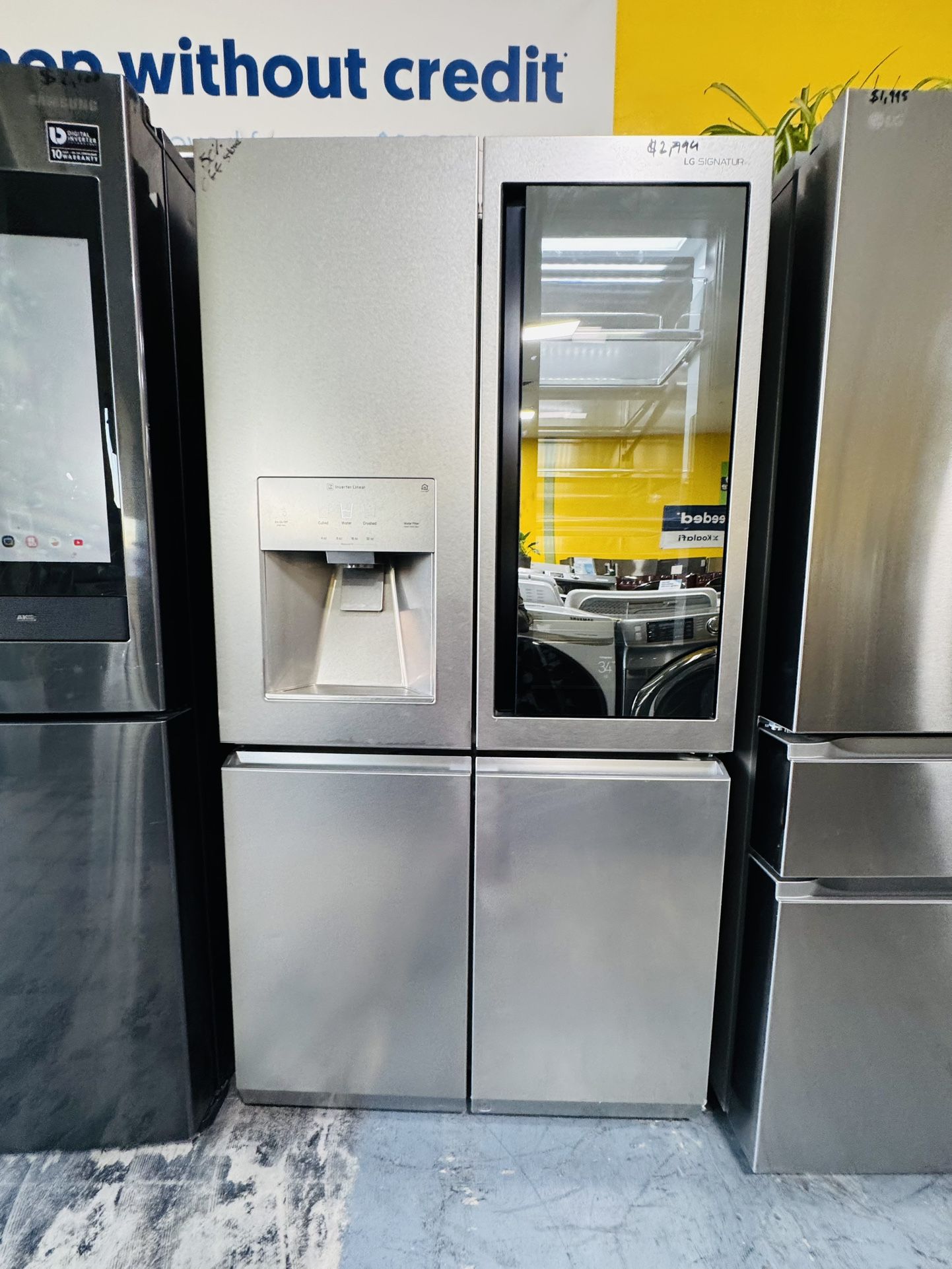 Refrigerator Lg No Credit Needed