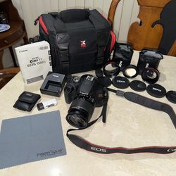 Canon EOS Rebel T7 Pix Kit  •  DSLR Camera Bundle