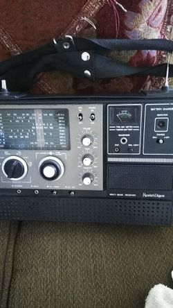 Vintage reader's digest multi-band reciever