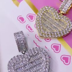 Customized Diamond Heart Locket