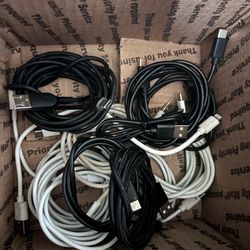 iPhone charger or android charger