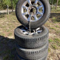 20” Tires With F250 Ford Rims 