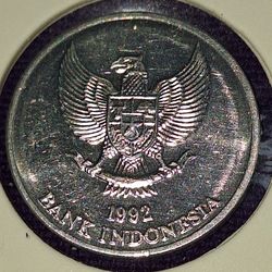 1992 Indonesia 25 Rupiah