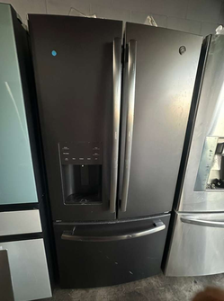 Deal: GE Black Stainless French Door w/ Dispenser