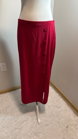 Red skirt