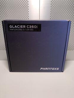 Phanteks Glacier C360I CPU Water Block with DRGB LED-Intel