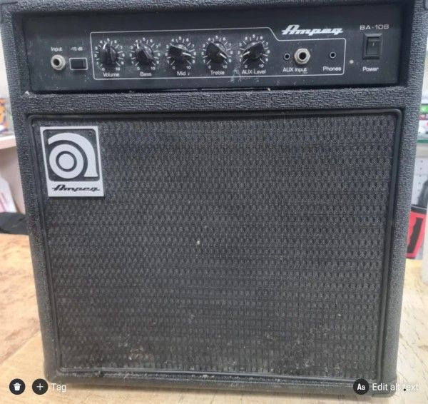 Ampeg BA112V2 50W 1x12 Bass Combo Amp
