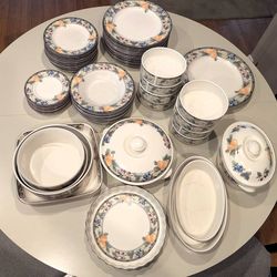 Dinnerware Set - Mikasa Intaglio "Garden Harvest"