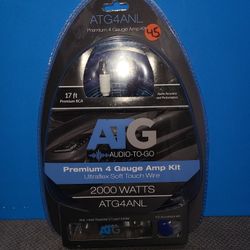 ATG 4 GAUGE AMP POWER KIT