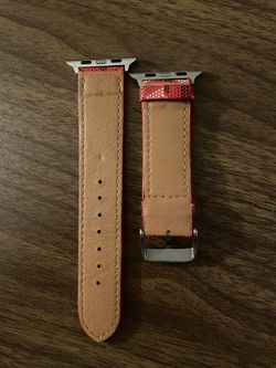 Goyard Custom Apple Watch Band Red 42mm 44mm 45mm for Sale in Boston MA OfferUp