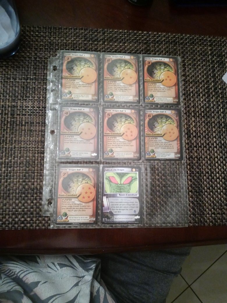 Dragon Ball Z Holo Cards