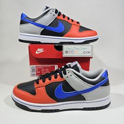 Nike Dunk Low EMB 75th Anniversary of the NBA: New York KNICKS - Mens Size 8 Leather Sneakers DD(contact info removed)