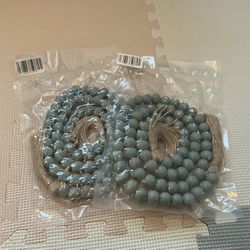 Gray Farmhouse Decor Beads