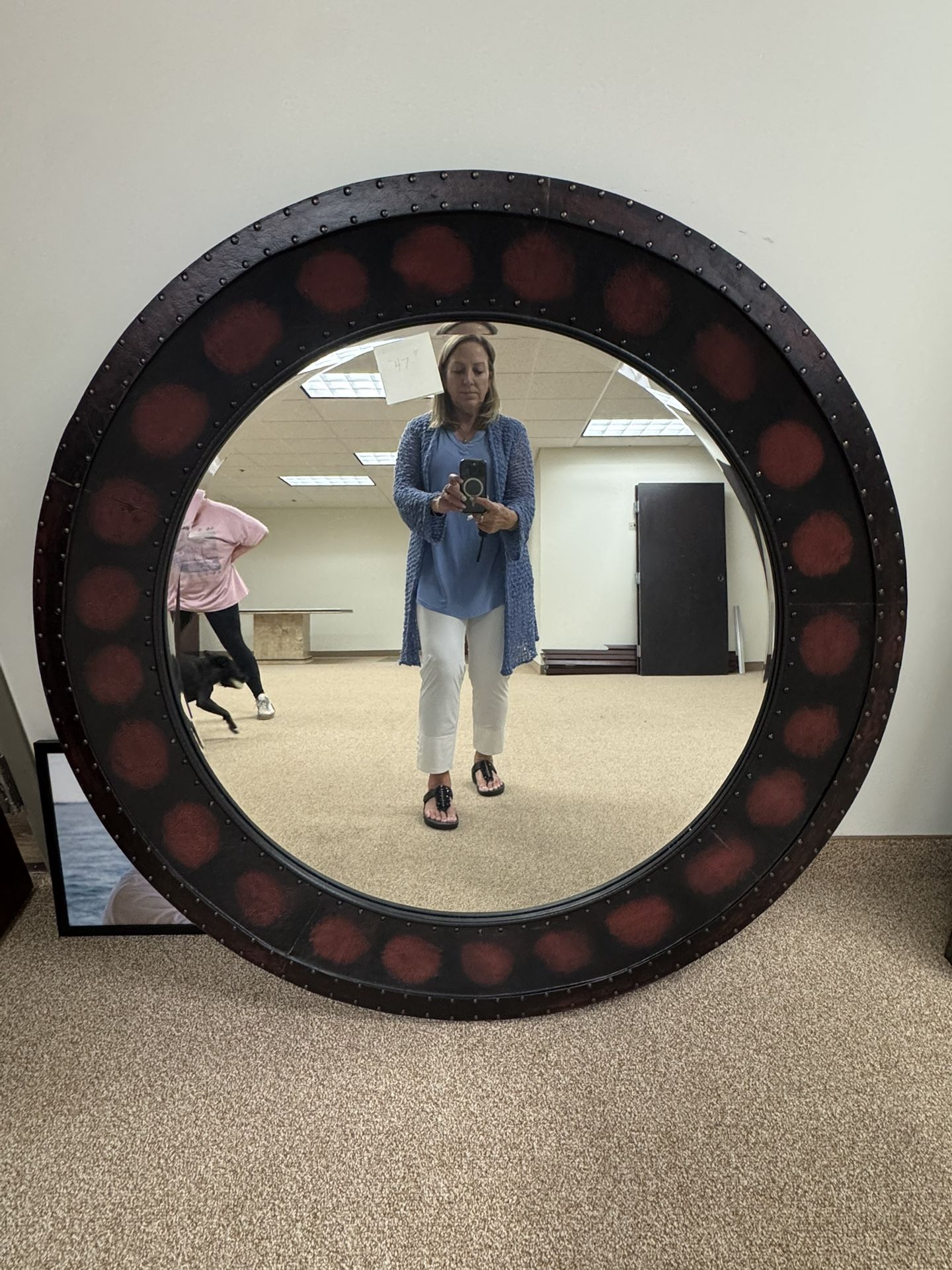 Mirror- Round 52”