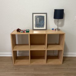 Cube Wooden Bookcase 