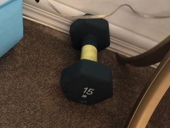 15 pound dumbbell