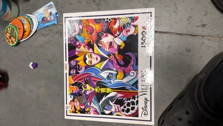 Disney evil villains puzzle 1500pcs
